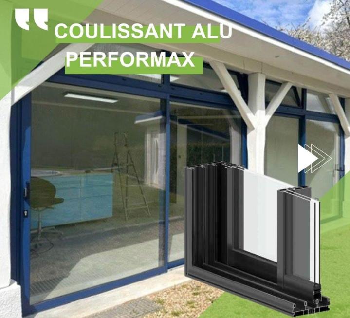 Nous réalisons tous vos projets de menuiserie en alu.